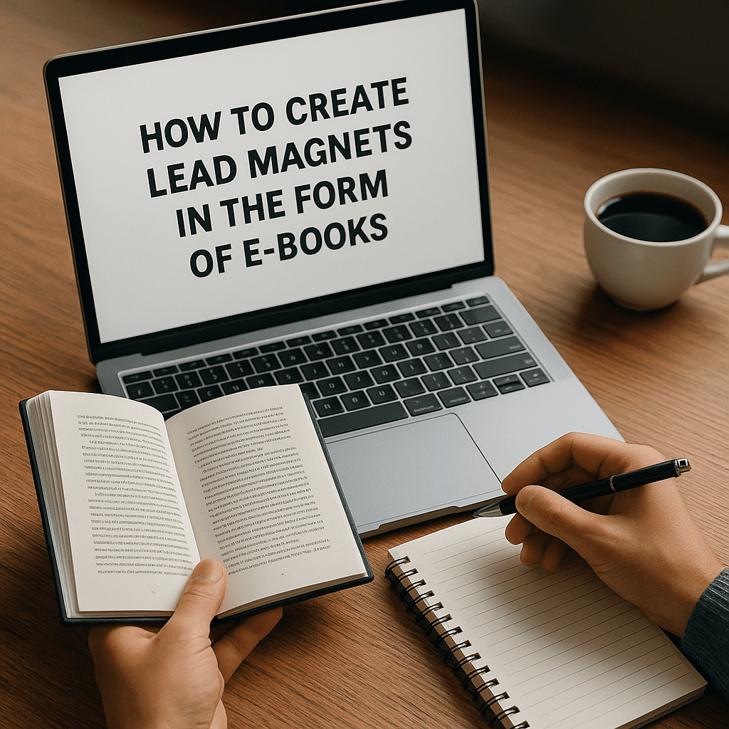 Jak tworzyć lead magnety w formie e-booków