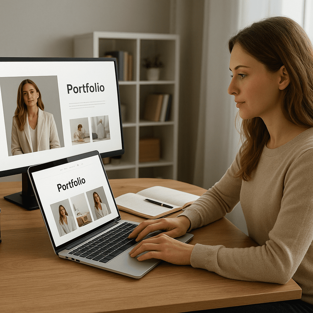 Jak tworzyć profesjonalne portfolio online